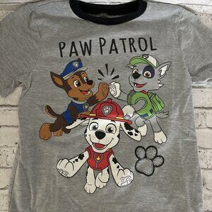 Nick Jr Paw Patrol Grey Boys Shirt Size 7
